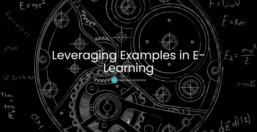 Microlearning module start page of an illustration of a gearing sequence with mathematical formula display.