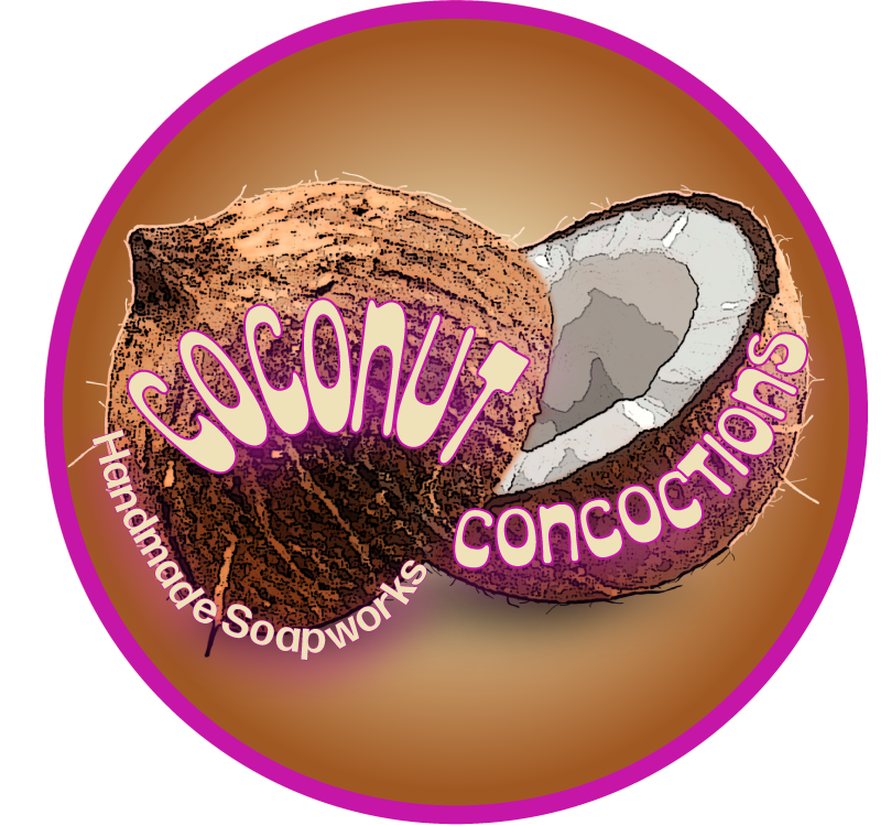 Color Logo for Coconut Concoctions: A Handmade Soapworks