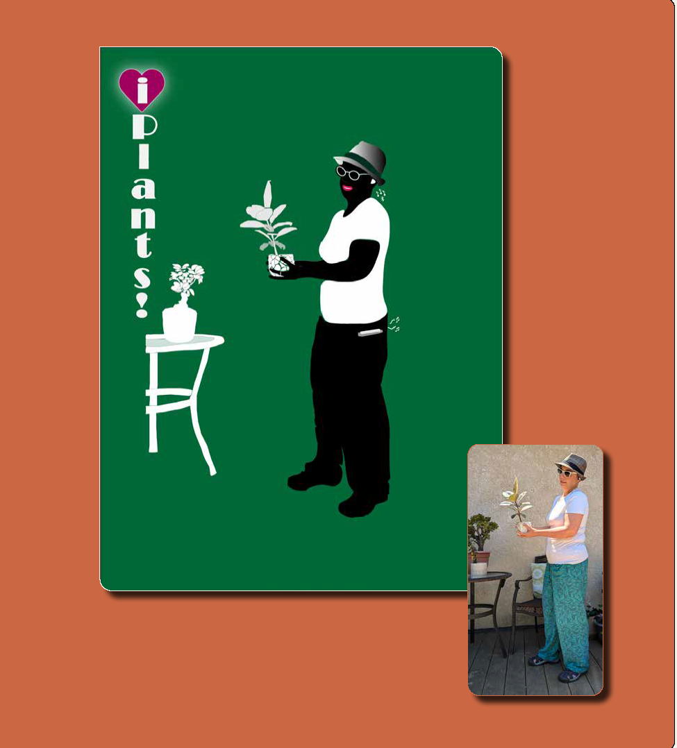 Silhouette image reflective of old iPod advertisements. Silhouette image reflective of old iPod advertisements.