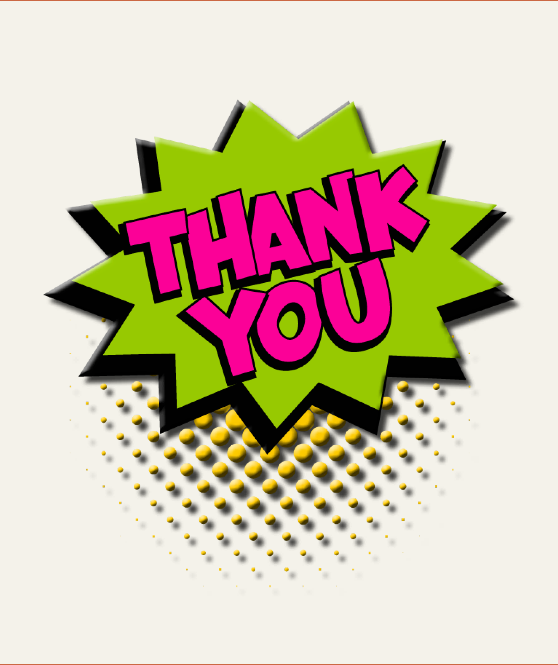 Thank You! Thank You!